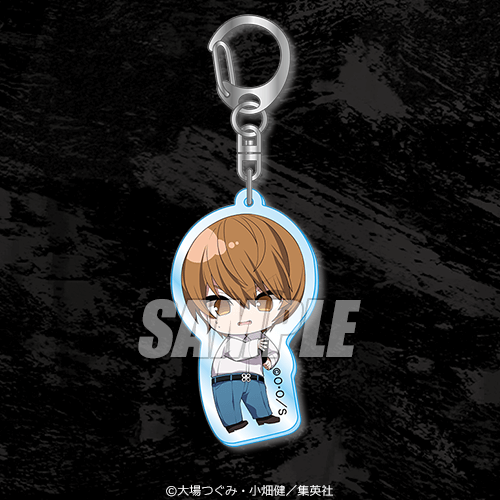 デスノート くじ引き堂 月 ミサ L メロ キーホルダー 缶バッジ