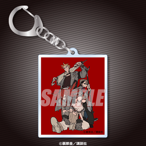 3 ザンカ くじ引き堂 缶バッジ ガチアクタ フィギュア キーホルダー 3