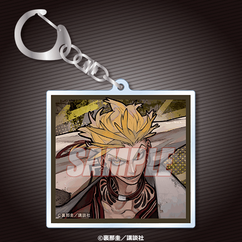 3 ザンカ くじ引き堂 缶バッジ ガチアクタ フィギュア キーホルダー 3