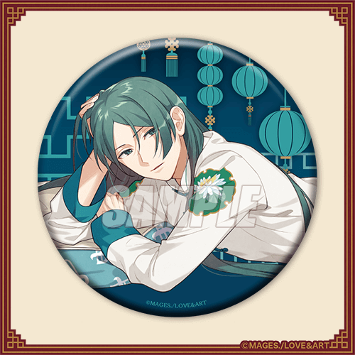 明治東亰恋伽 めいこい 岩崎桃介 華胥ノ夢くじ アクリルチャーム 缶