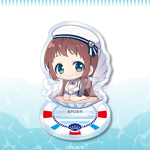 凪のあすから くじ引き堂 くじ D賞 缶バッジ 向井戸まなか 比良平ち