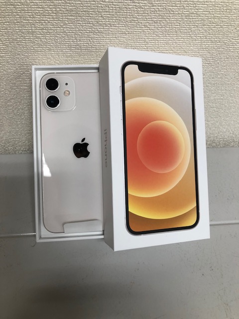 SIMロックなし】Apple iPhone 12mini ホワイト 本体