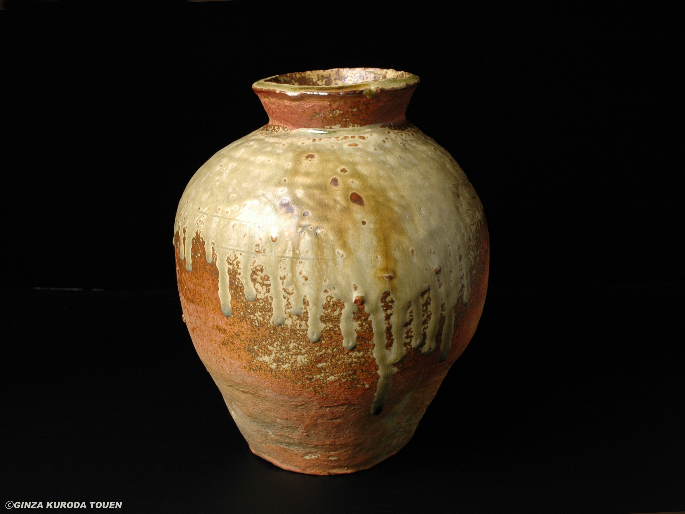 壺】備前？信楽？魯山人？ 花生 花瓶 【公式通販】