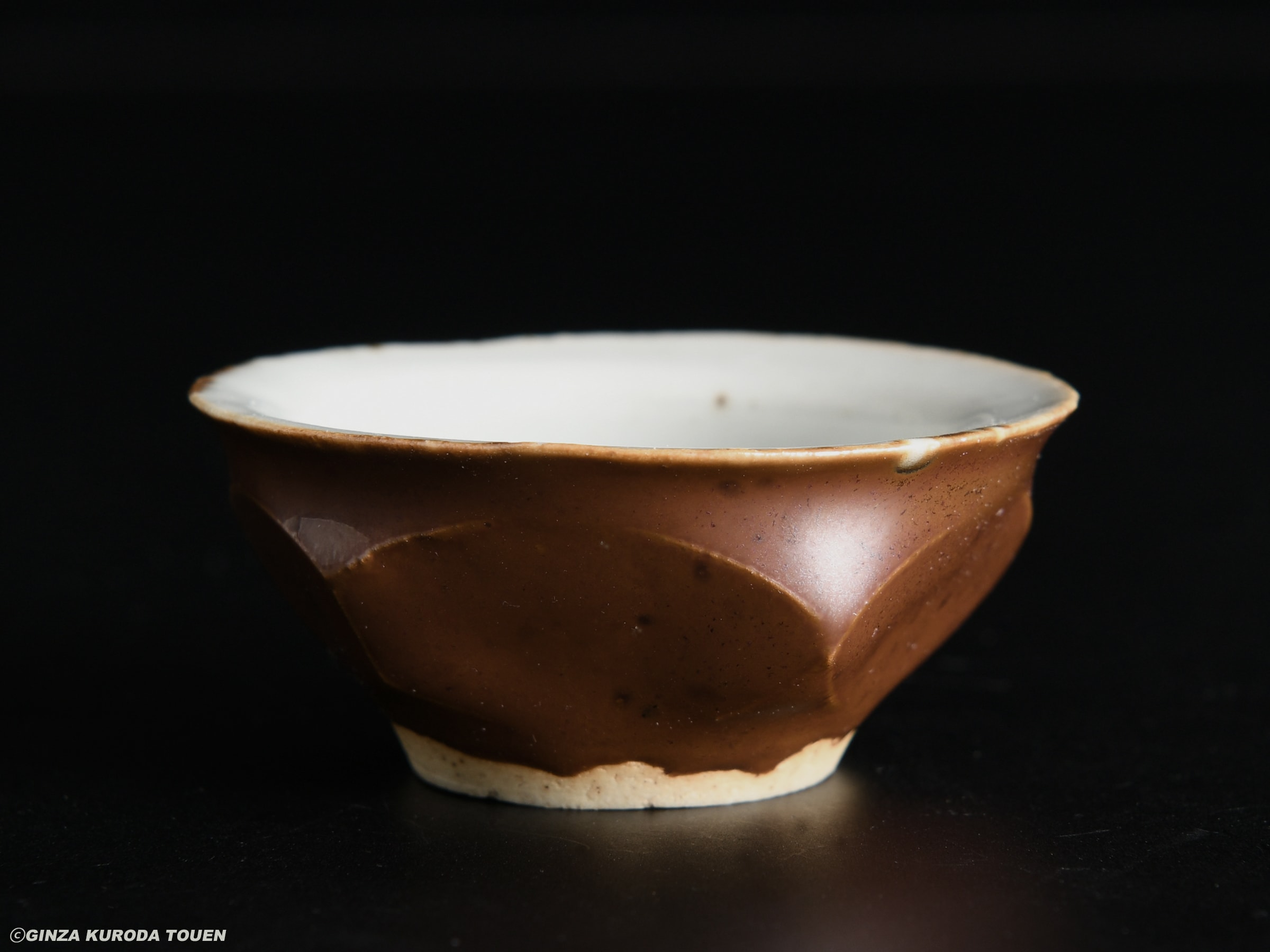 河井寛次郎 柿釉切子杯のこと | 銀座 黒田陶苑