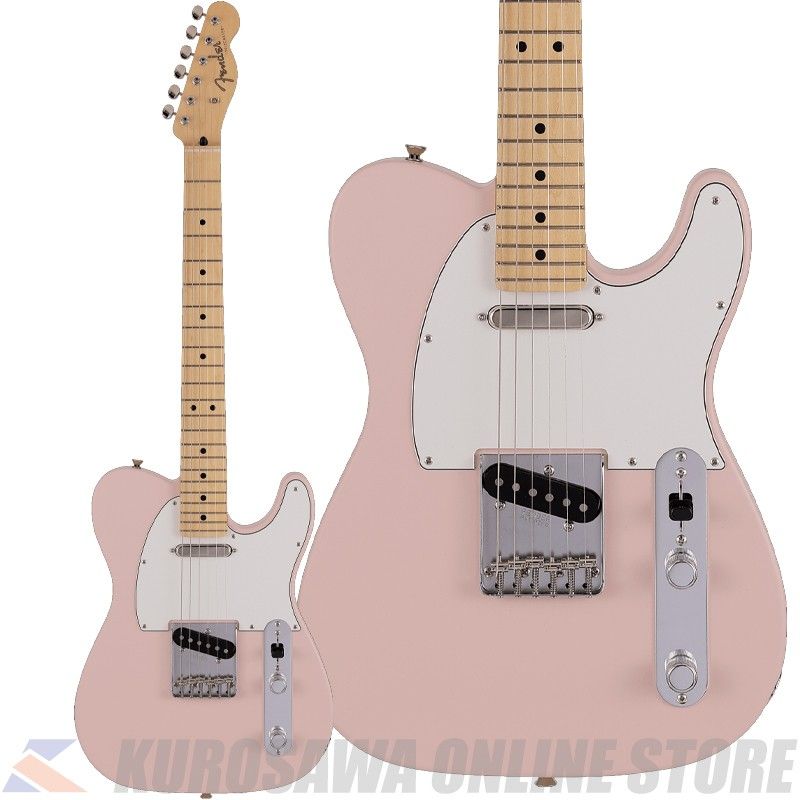 Made in Japan Junior Collection Telecaster Maple Satin Shell Pink