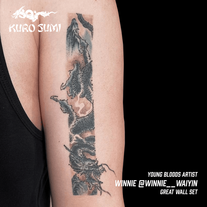 Great Wall Tattoo Ink Set | Kuro Sumi Tattoo Ink