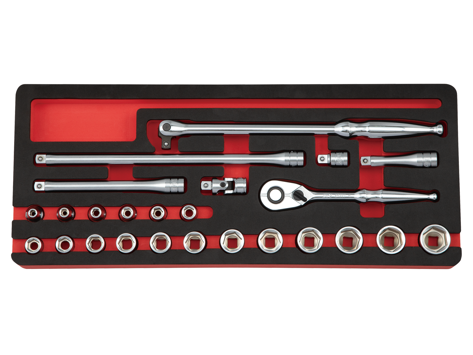 9.5sq.ソケットレンチセット(六角)[25点] | KTCツールオフィシャル