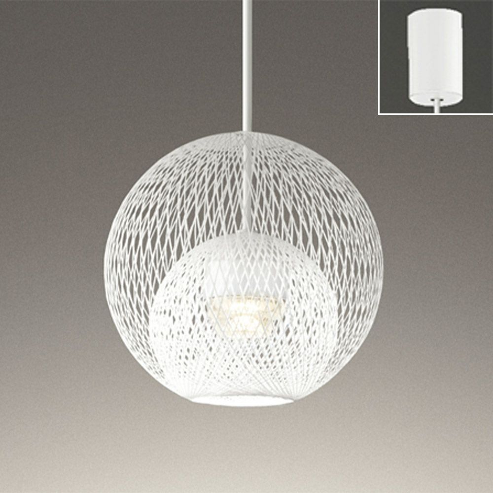 オーデリック ペンダントライト OP252859LR φ300 電球色 吊り下げ 白色