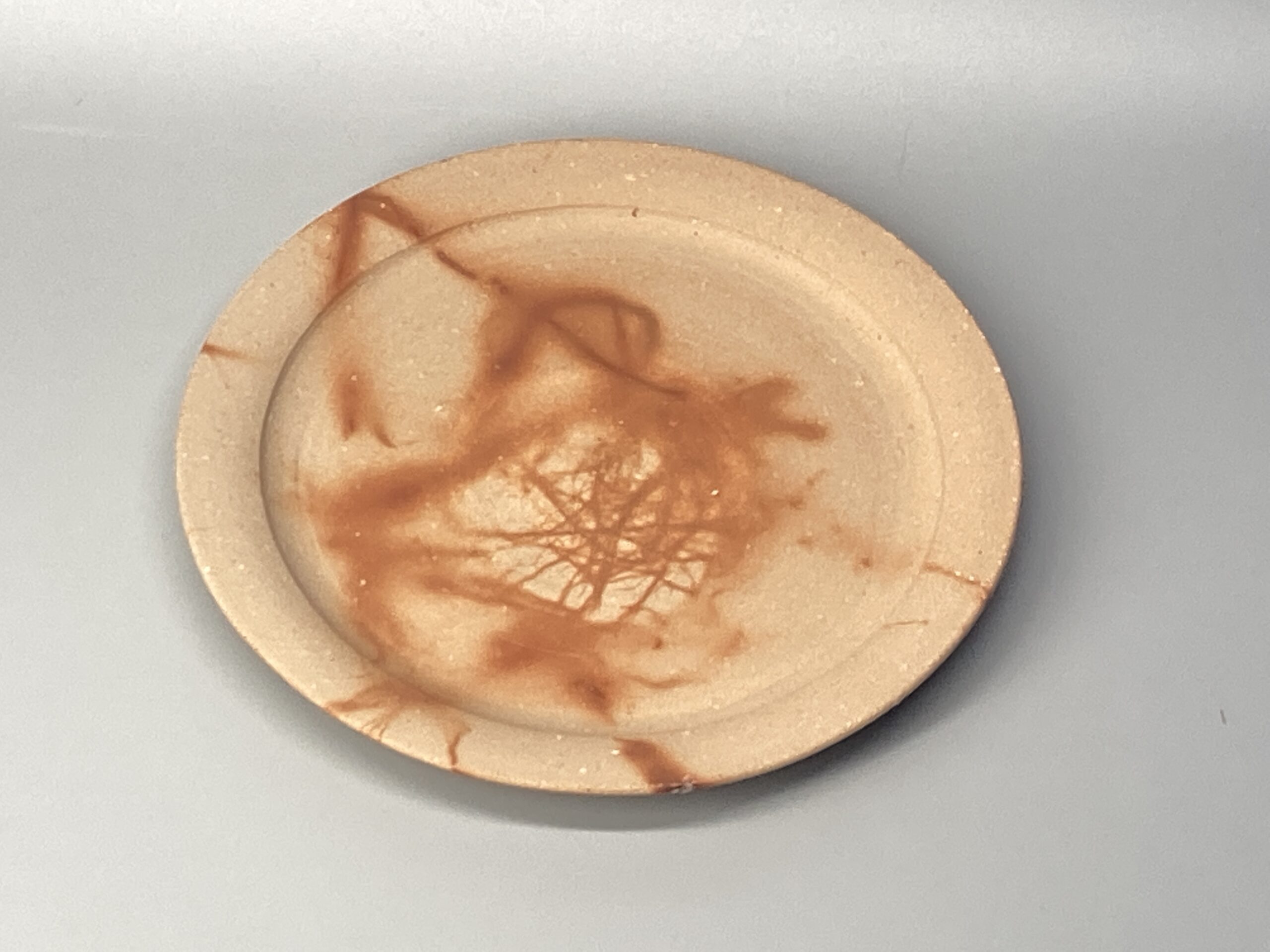 備前焼 洋中皿 緋襷 紙箱入り（2） | 興楽園