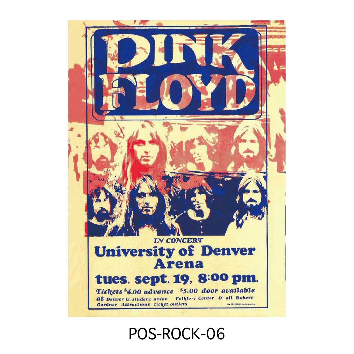 VRBP1】ヴィンテージ ロックバンド ポスター Lサイズ VOL.1 VINTAGE