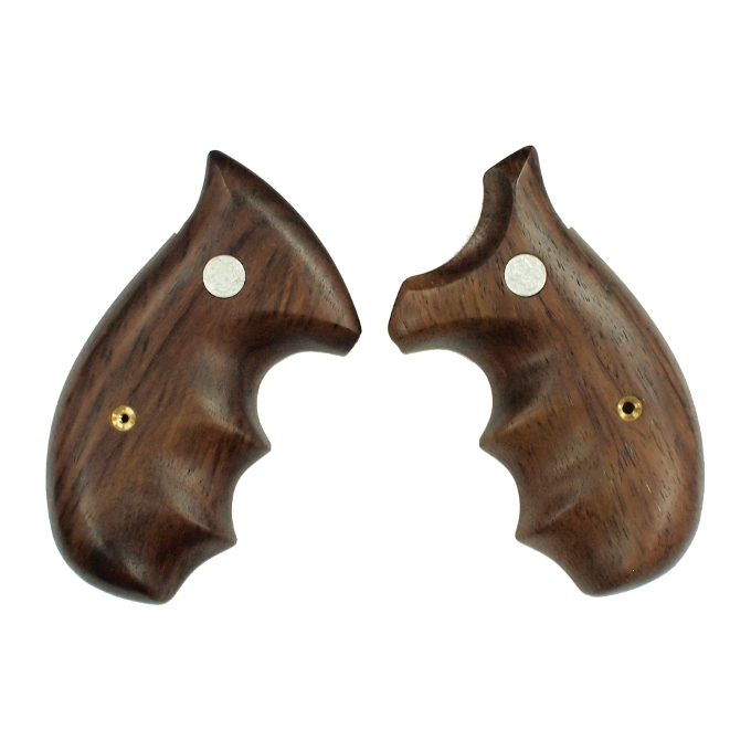 L.A.ホビーショップ / 木製グリップ : S&W Kフレーム用 オーバーサイズ