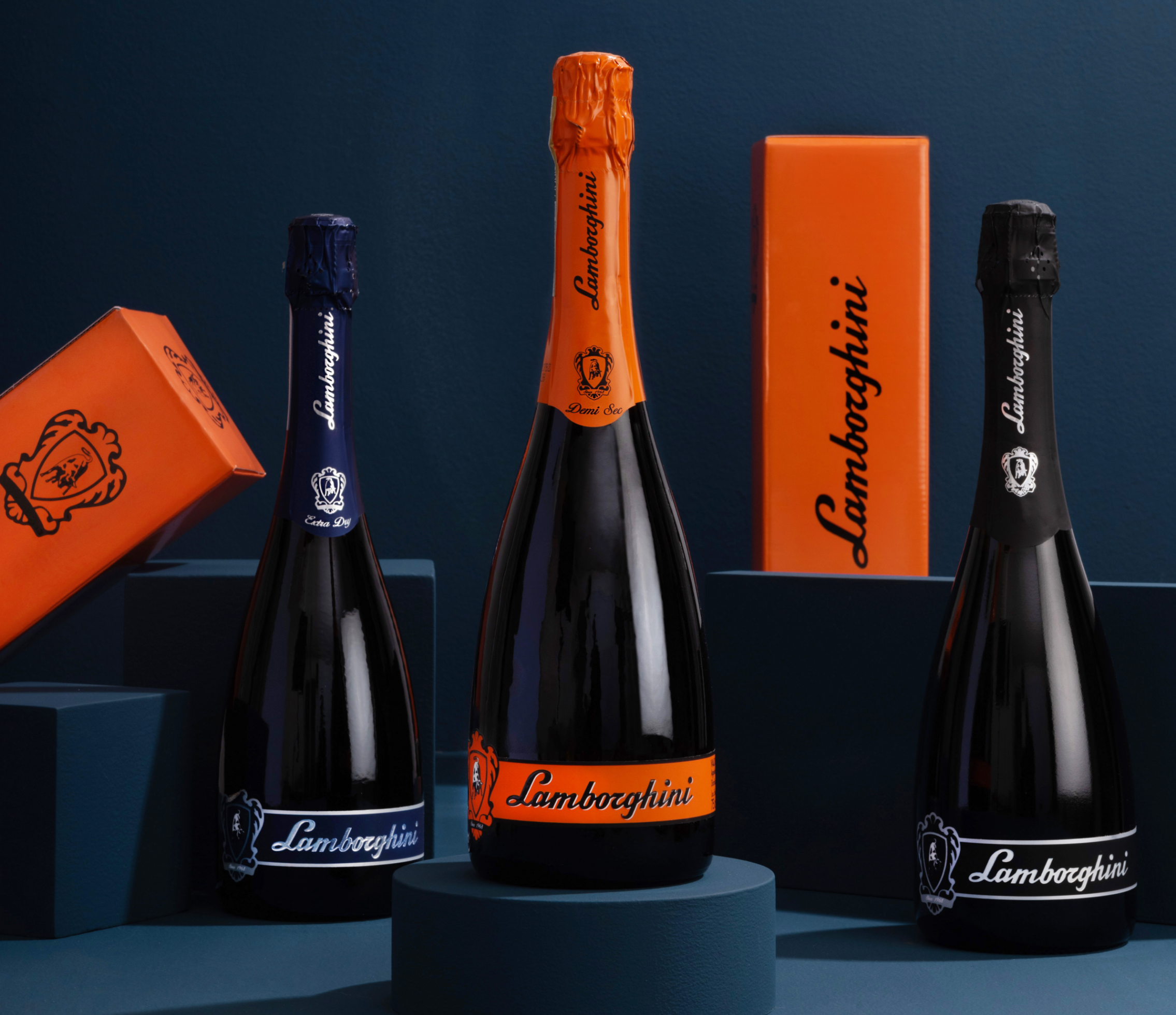 2本】Lamborghini Demi Sec ランボルギーニ オレンジラベル