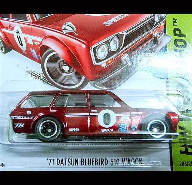 Just Unveiled: Hot Wheels '71 Datsun 510 Wagon Super Treasure Hunt