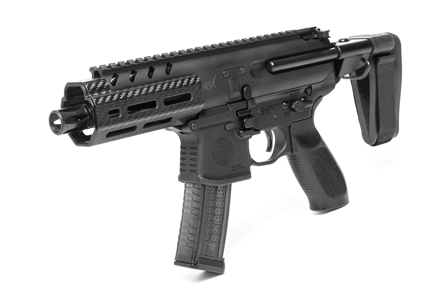 オ*ァ様 FCW Lancerタイプ MPX カーボン ハンドガード 14インチ オ*ァ