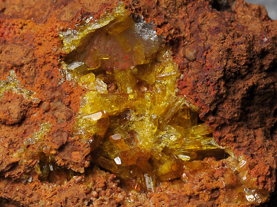 レグランド石 Legrandite 鉱物たちの庭