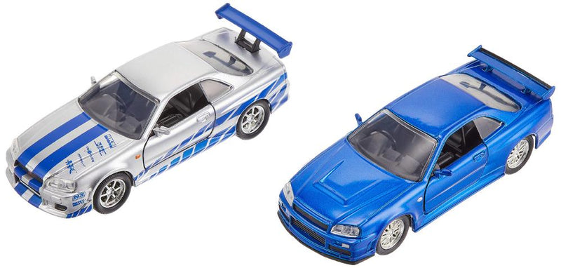 ワイルドスピード ブライアン 日産スカイライン GT-R R34 Silver