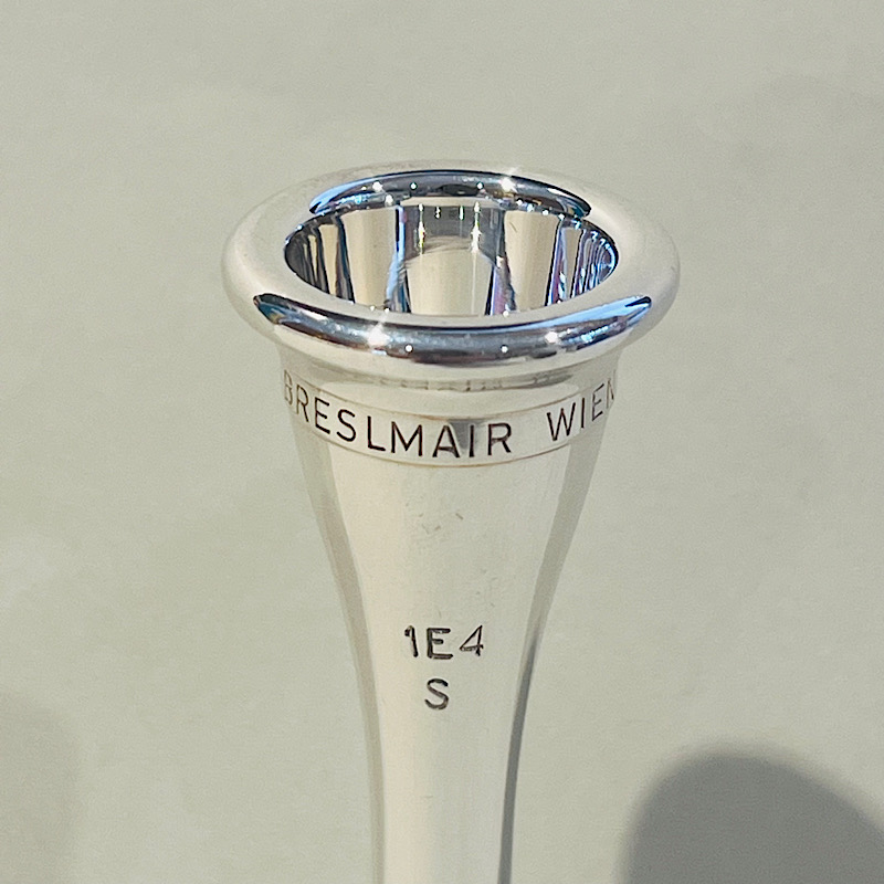 中古品/HR21】ブレゼルマイヤー / フレンチホルン用マウスピース 1E4S