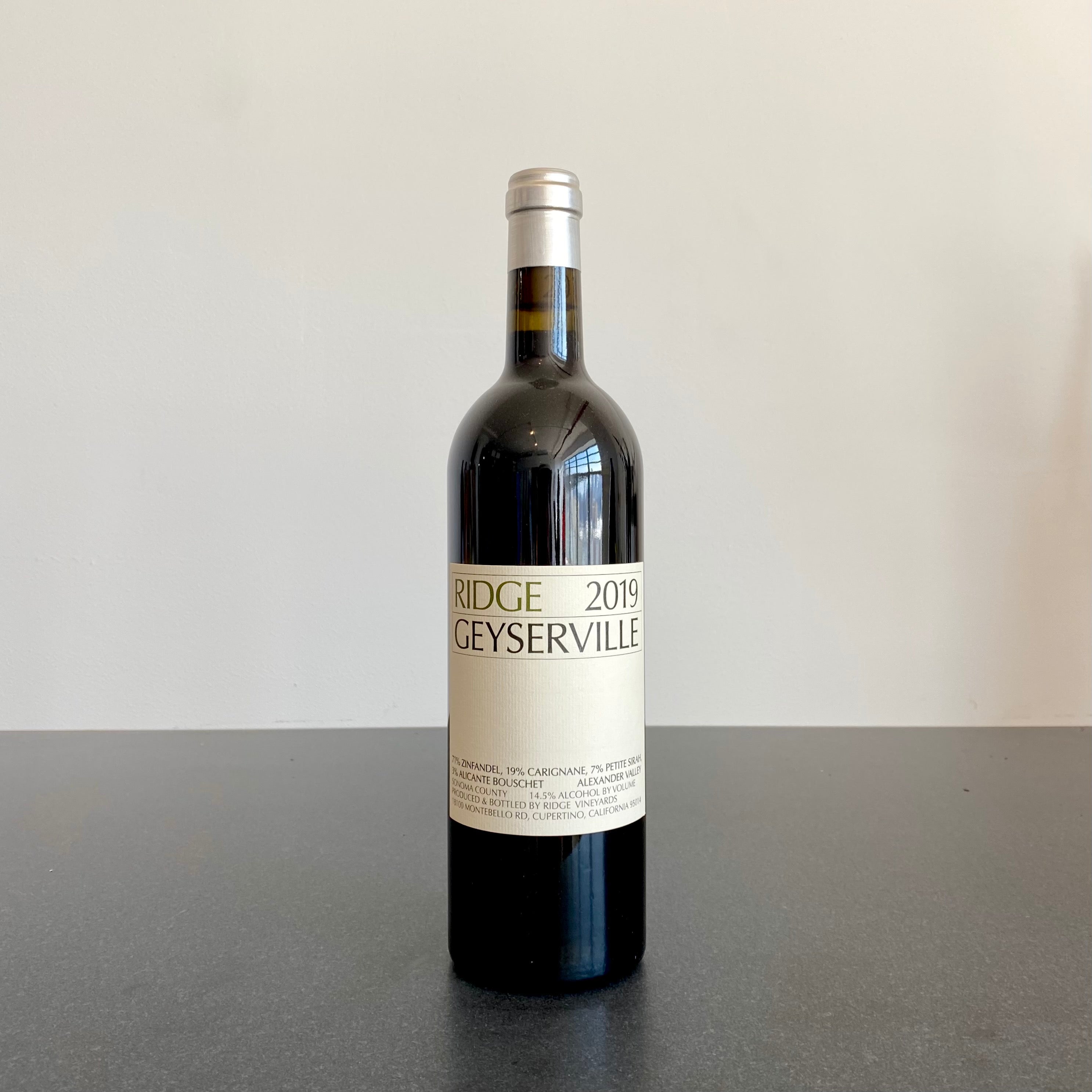 2019 Ridge Vineyards Geyserville, Alexander Valley, USA – Leon