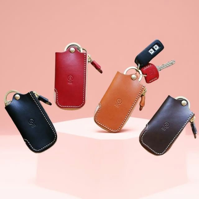 レザーZIPキーケース[sokunou] レビュー | ポルコロッソ公式サイト：革