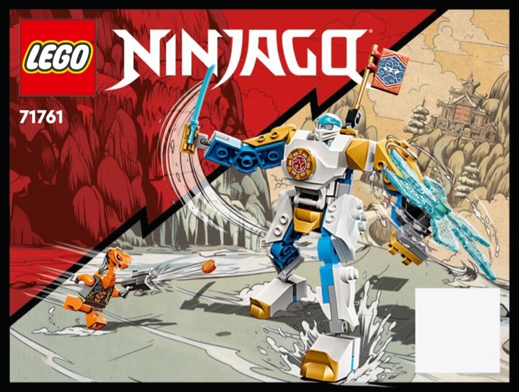 LEGO Instructions for set 71761 Zane's Power Up Mech EVO, Ninjago