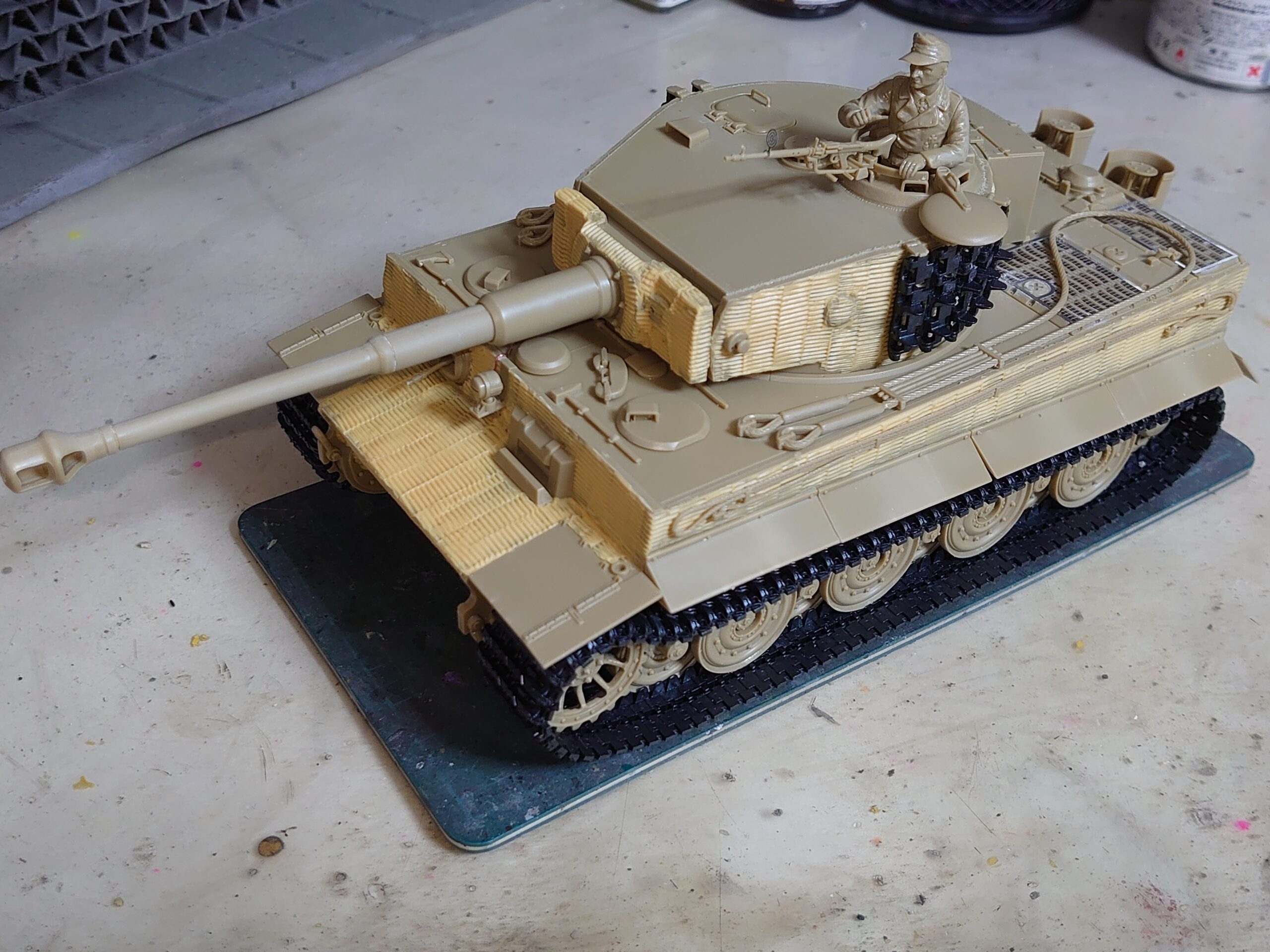 タミヤ 1/35 ティーガーI(後期型) 製作記⑥ | 模型大隊戦闘日誌
