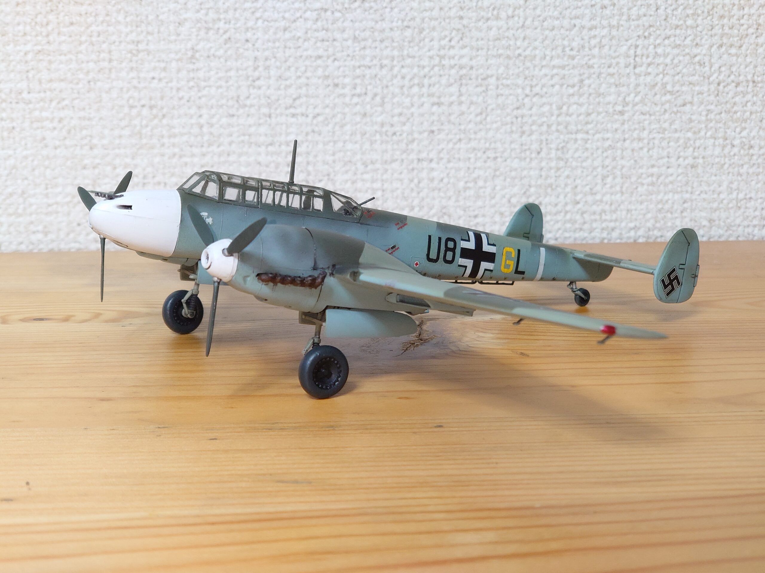 プラモデル完成機 1/48 メッサーシュミットBf110D-3 【公式通販】