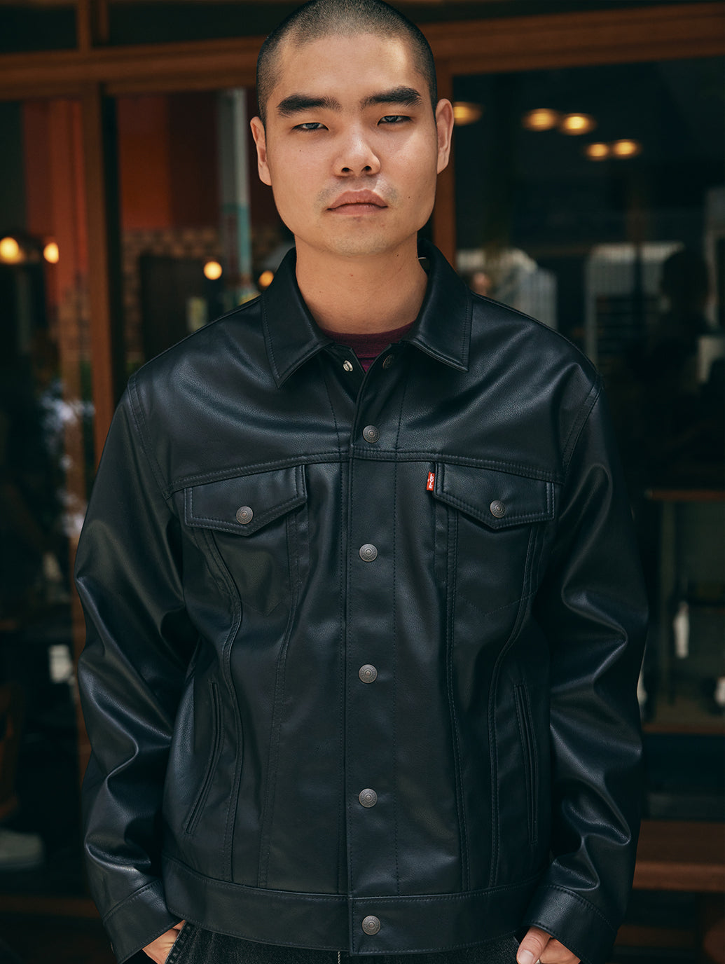 リーバイス レザートラッカージャケット 日本限定 サイズXL JAPAN