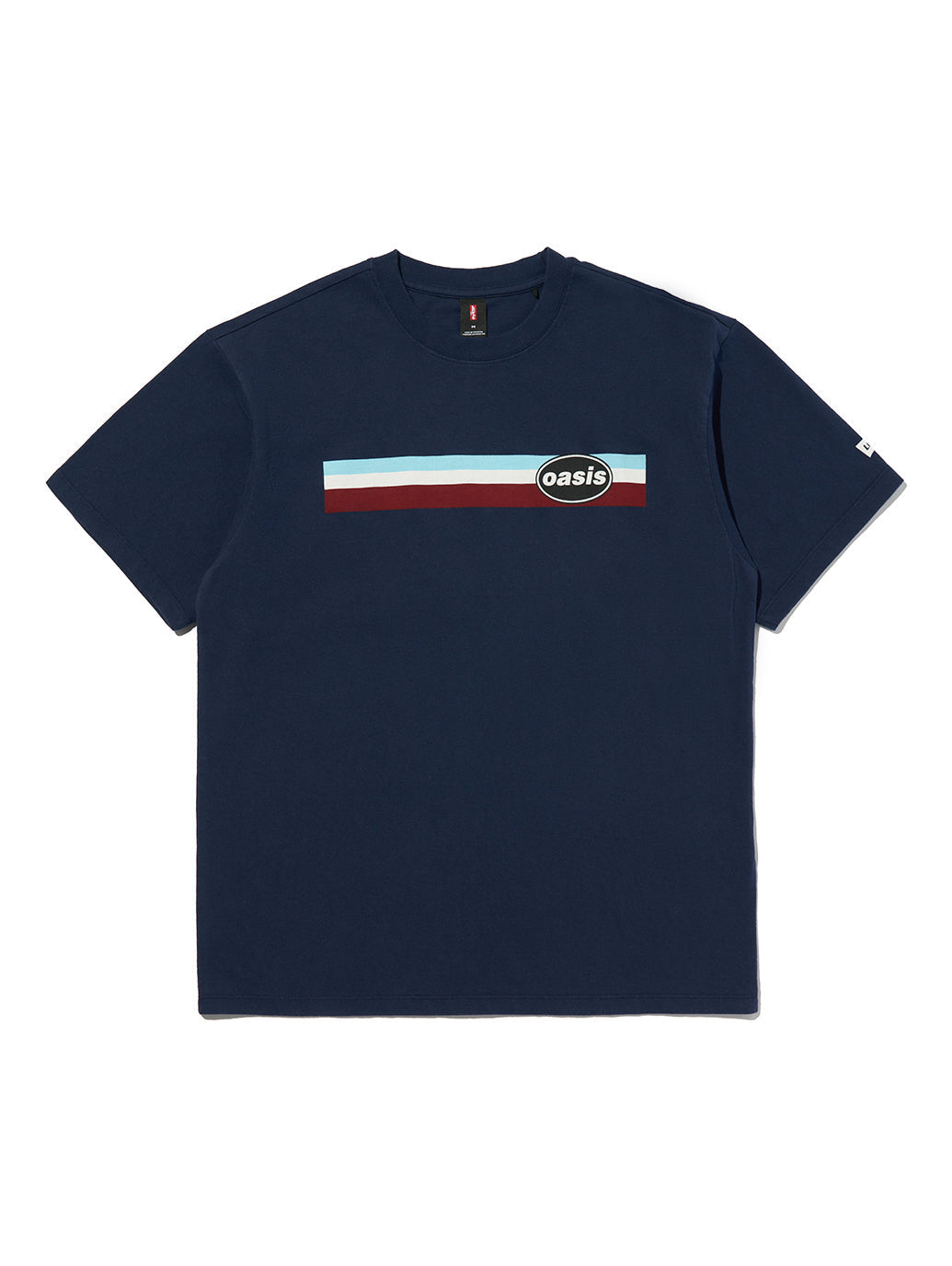 XXLサイズ】オアシス Tシャツ Logo Navy oasis XXLサイズ】オアシス T