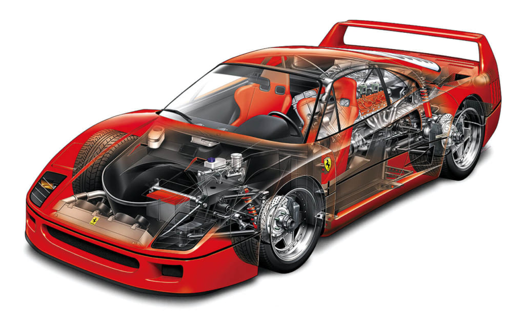 1/12 フェラーリ F40 LM GTE ルマン レースカー 改造 1点物 1/12