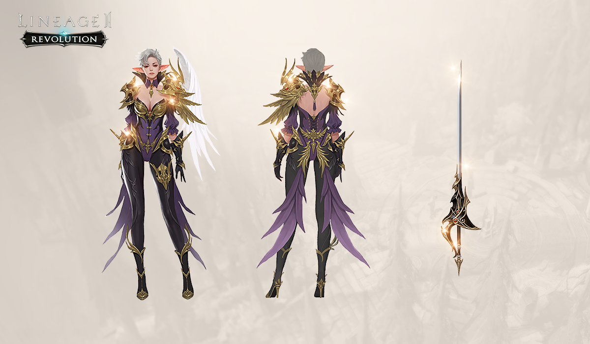 未開封】リネージュ2 kamael リネージュII 1/7スケール カマエル 完成