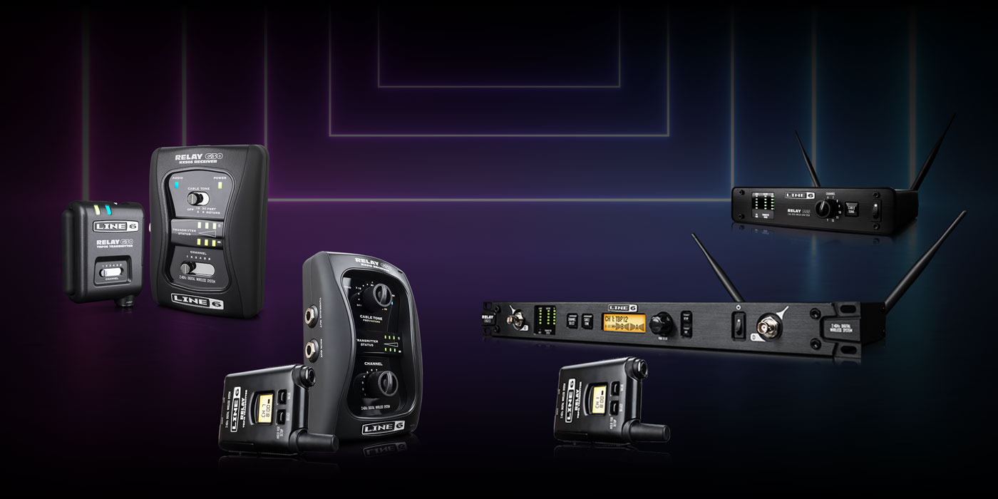 Relay G30/G50/G55/G90 - Relayギターワイヤレス - Line 6 Japan
