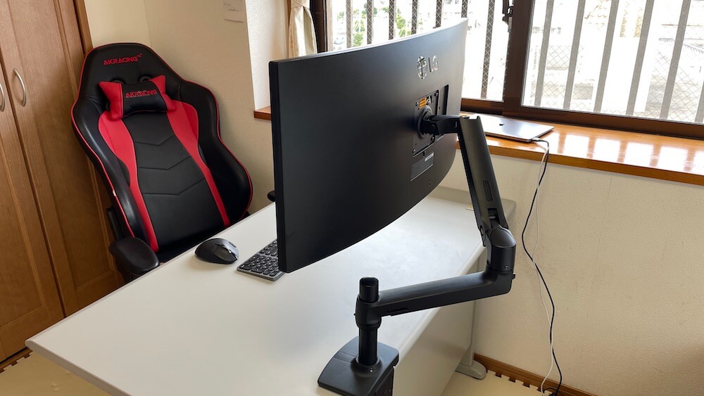 エルゴトロンLXモニターアームブラック