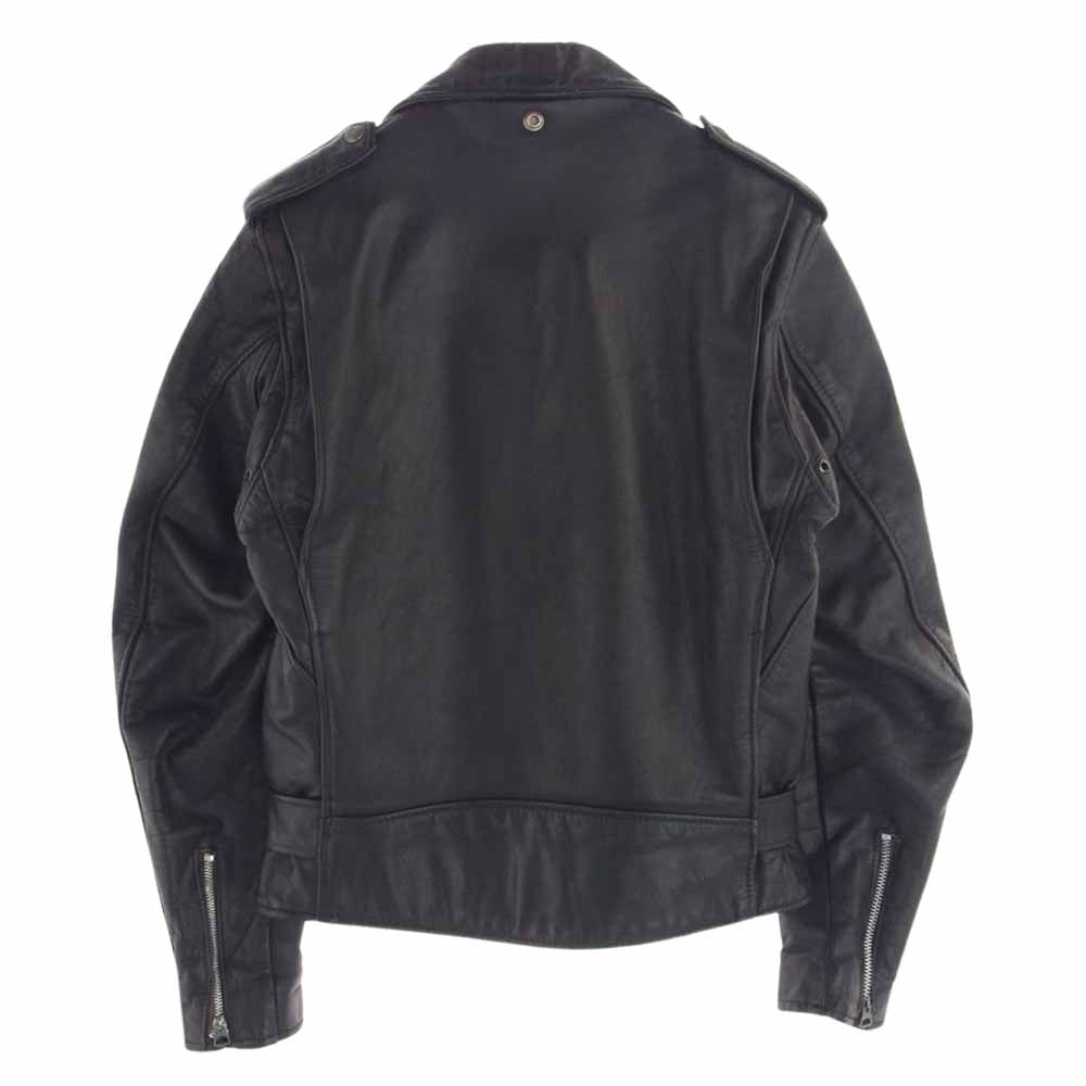 schott ショット 70s 牛タグ TALON ジップ USA製 レザー ダブル