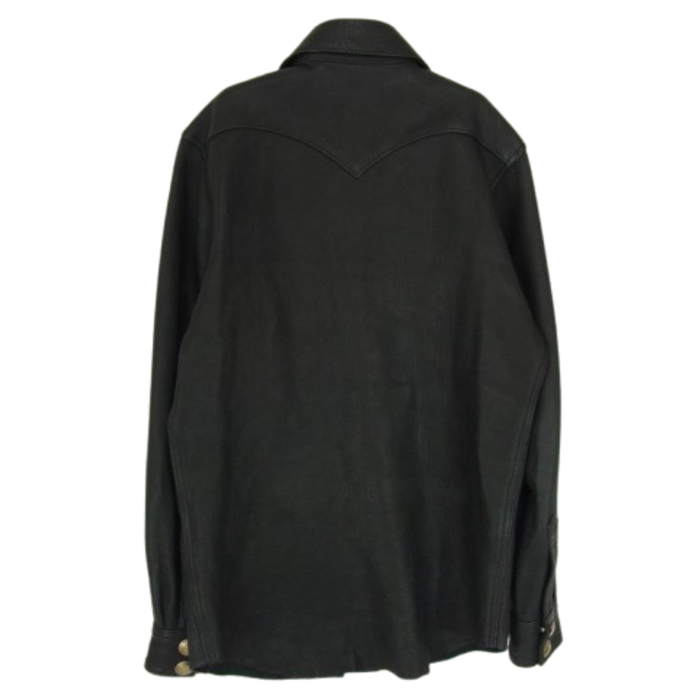 REDMOON レッドムーン DEERSKIN LEATHER SHIRT 鹿革 ディアスキン