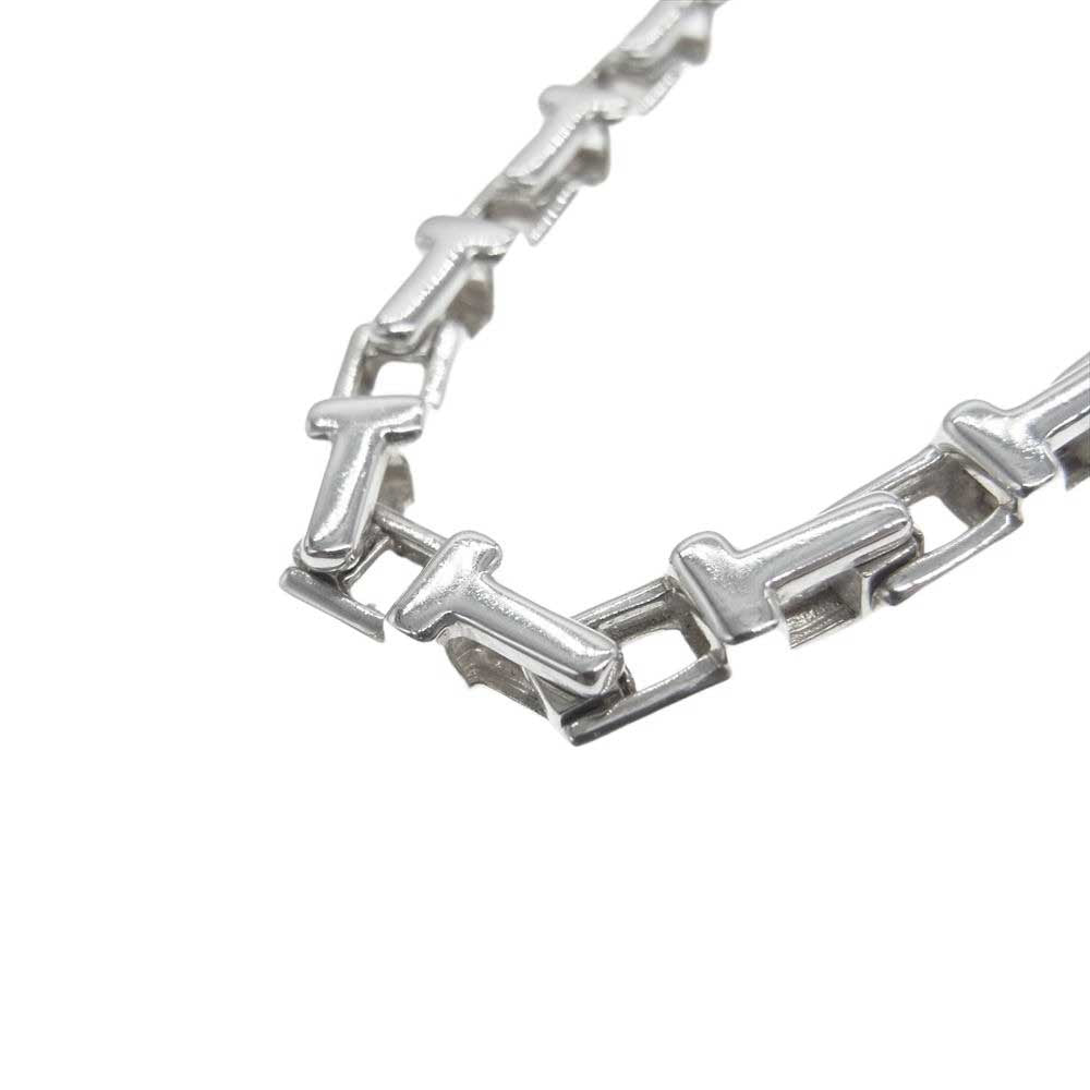 TIFFANY&Co. ティファニー Tチェーン Tナロー ネックレス シルバー系