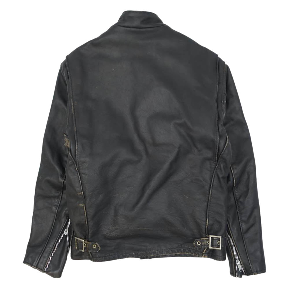 Schott シングルライダース ショット ボア 立ち襟 革ジャン ショット