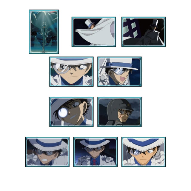 名探偵コナン』場面写ポストカード10枚セット 怪盗キッドcollection