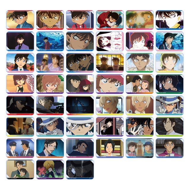 BOX】『名探偵コナン』場面写トレーディングクリアカードvol.2