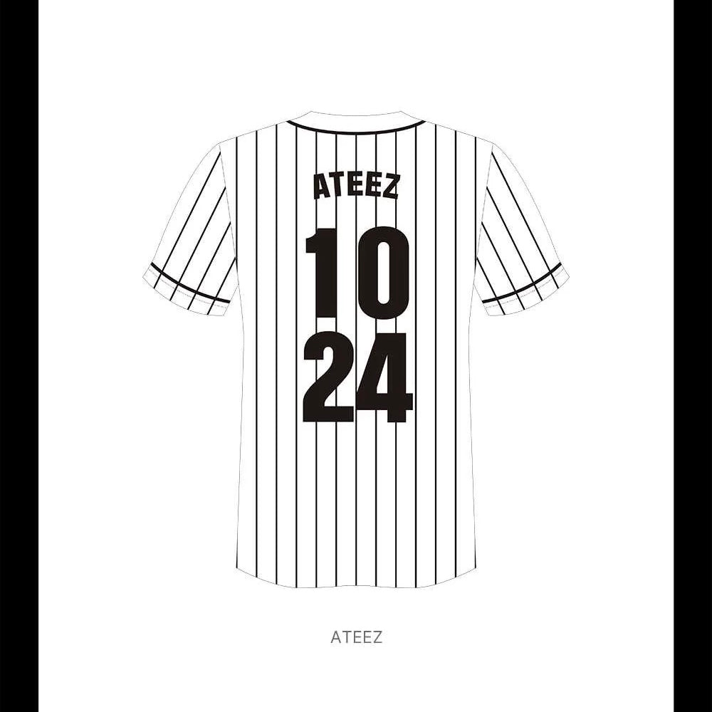 ATEEZ ヨサンbaseball jersey ユニフォーム北米US