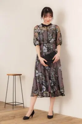 フラワーエンブロイダリードレス|DorryDoll Dorry Doll フラワーエン