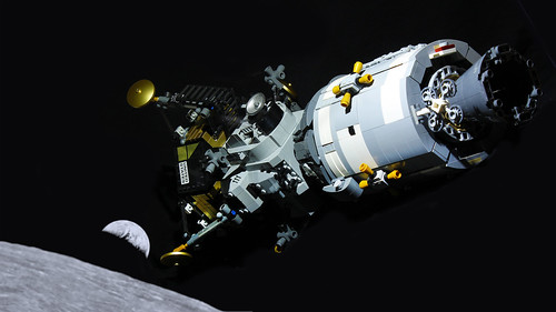 レゴ スペース作品 Lego Apollo 11 Command and Service Module - LEAKs