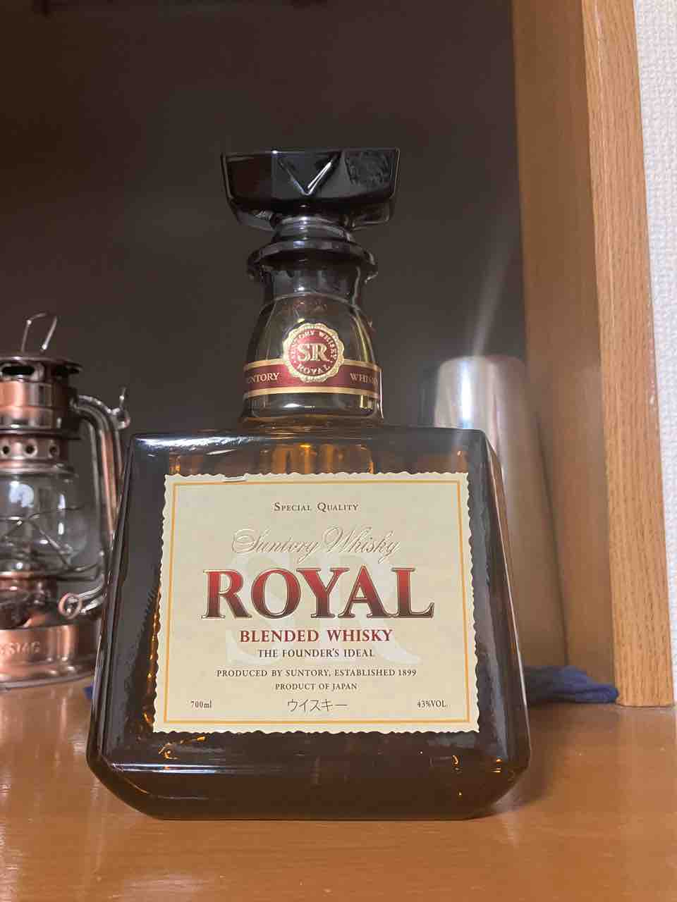 サントリー ローヤル 旧スリムボトル 旧ボトル 700ml 43% 未開栓 古酒
