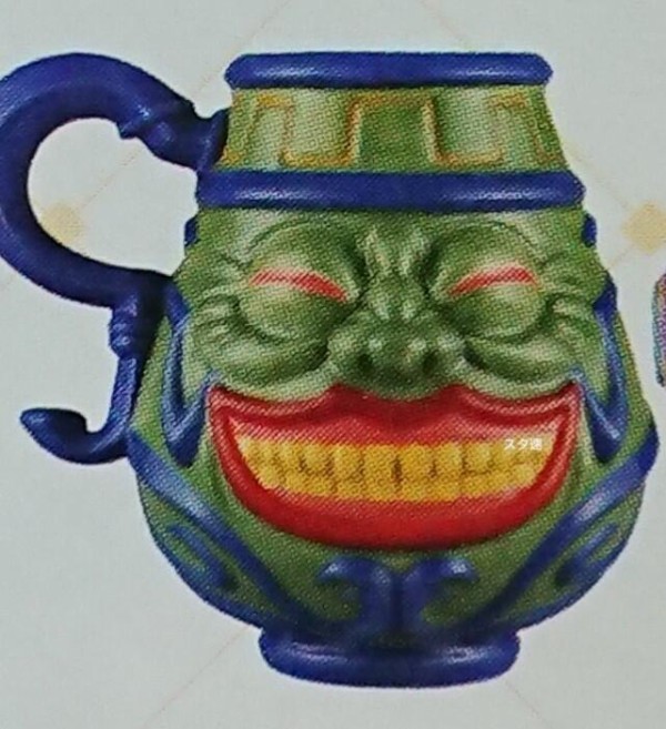 遊戯王 強欲な壺 プレミアムバンダイ 陶器 藤田ニコル