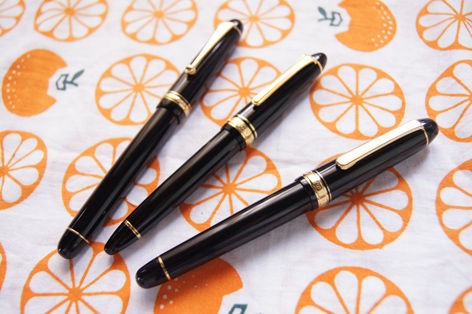 d*7様 ペン先無し ショート 万年筆 柄もの プラチナ パイロット