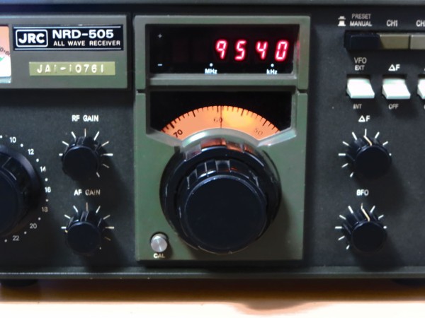 JRC NRD-505 メンテナンス : de JA1GGQ TOKYO