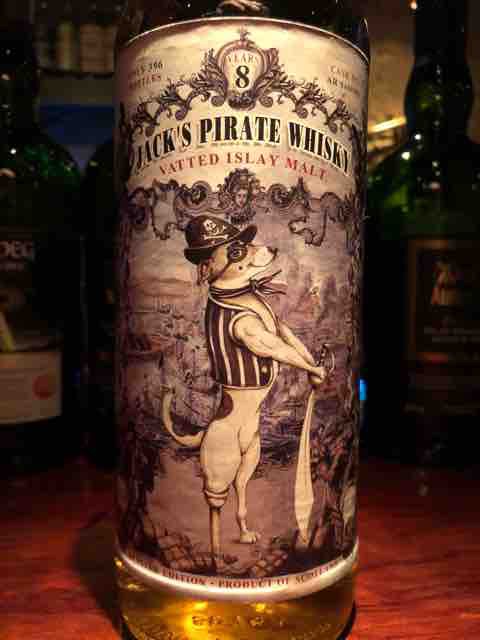 ラフロイグ×カリラ JACK'S PIRATE 』ビーグル？ラベルのアイラモルト