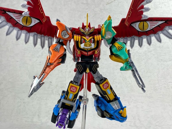 ジャンク】 百獣戦隊ガオレンジャー DX ガオファルコン m C382b 百獣