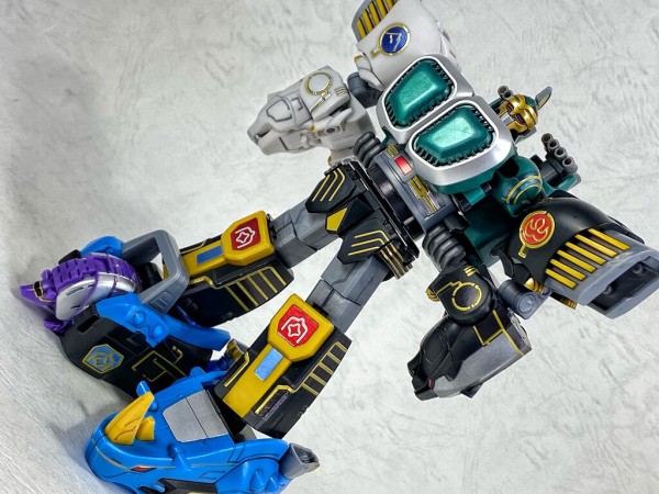 SMP 百獣合体 ガオマッスル/ガオライノス＆ガオマジロ レビュー : える