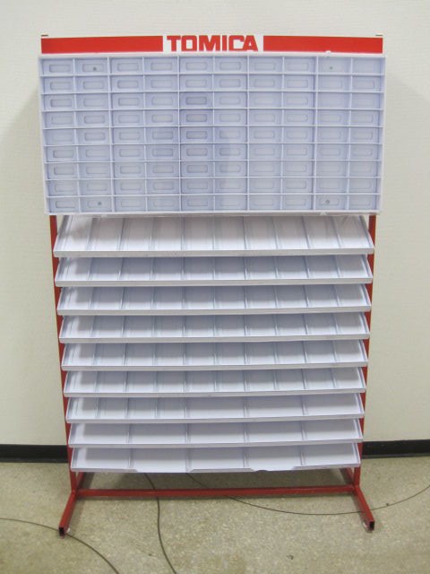 TOMICA販売用 什器 ディスプレイラック 非売品 TOMICA販売用 什器