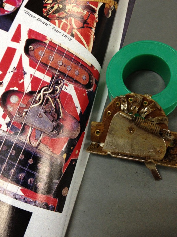 エディヴァンヘイレンのギター「フランケン」を作っちゃう！ : winnie+blog